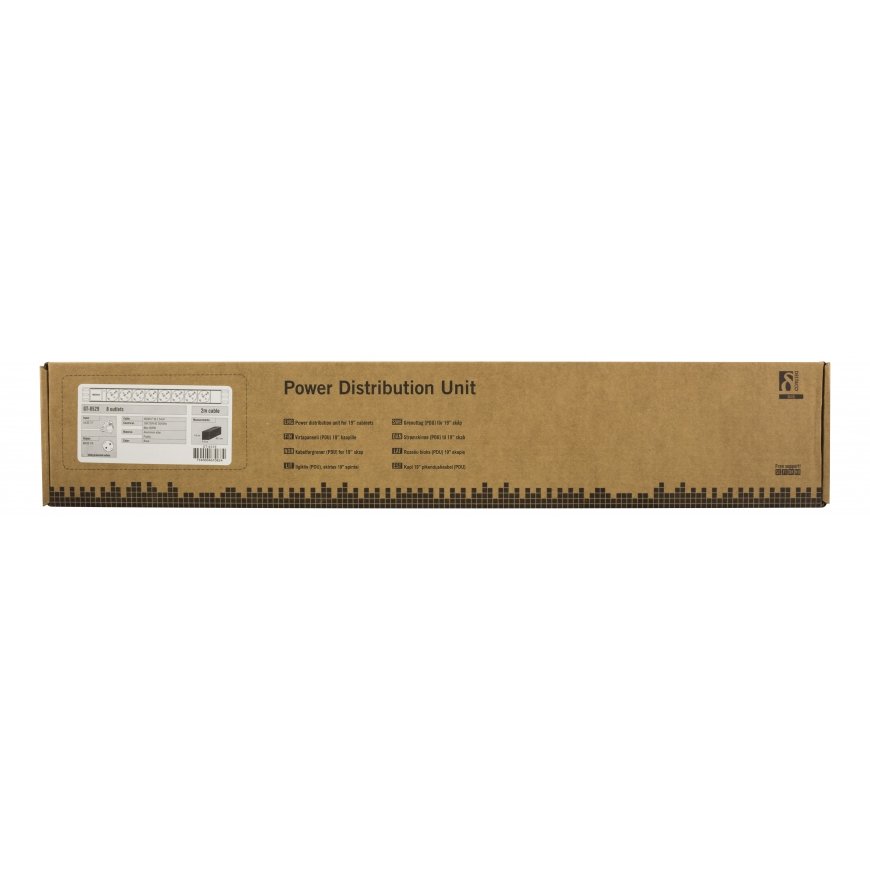 Deltaco GT-8529 energosadales vienība, PDU 9 Maiņstrāvas izvade (-s) 1U Melns – 3