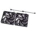 Thermaltake CT140 PC Cooling Fan Datora korpusam Gaisa dzesētājs 14 cm Melns 3 pcs Thermaltake CT140 PC Cooling Fan Datora korpusam Gaisa dzesētājs 14 cm Melns 3 pcs