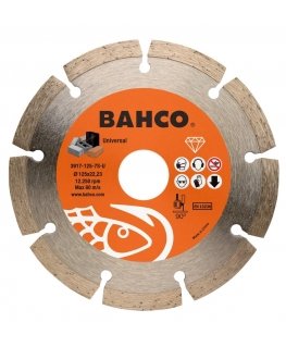 Diamond disc for concrete, segmental, Bahco 125x2.0x22.23mm