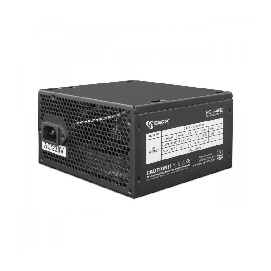 Sbox PSU-400/ATX-400W