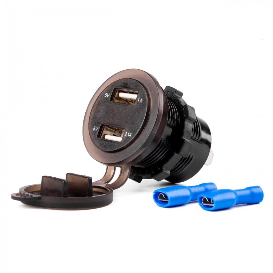 Amio Waterproof charger with USB sockets