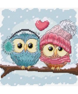 luca S Two cute owls SB1400