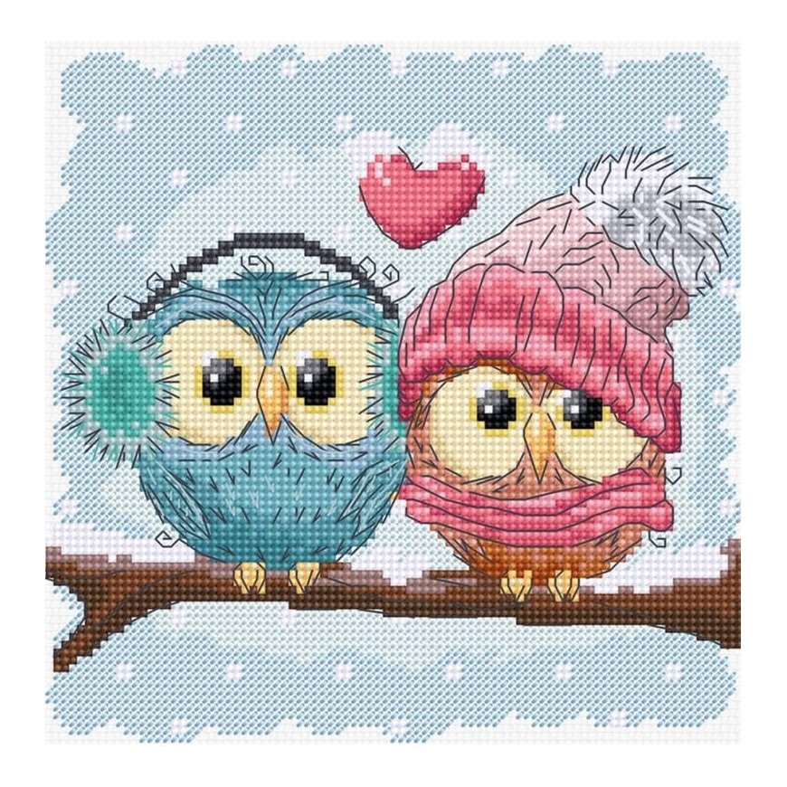 luca S Two cute owls SB1400