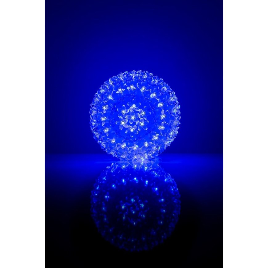 iLike N/A Bumba ar puķēm 465 200LED D-20cm Blue
