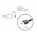 Mitsu įkroviklis / maitinimo adapteris 20v 3,25a (stačiakampis 11,0x4,5 kontaktų – joga) - lenovo 65W