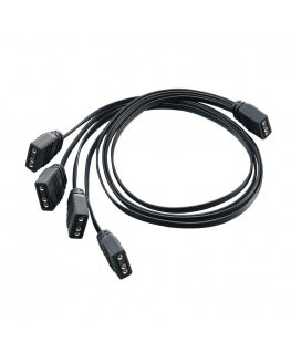 Splitter SilverStone SilverStone ARGB 4-Fach Splitterkabel - 30cm