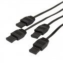 Šakotuvas SilverStone SilverStone ARGB 4-Fach Splitterkabel - 30cm Šakotuvas SilverStone SilverStone ARGB 4-Fach Splitterkabel - 30cm