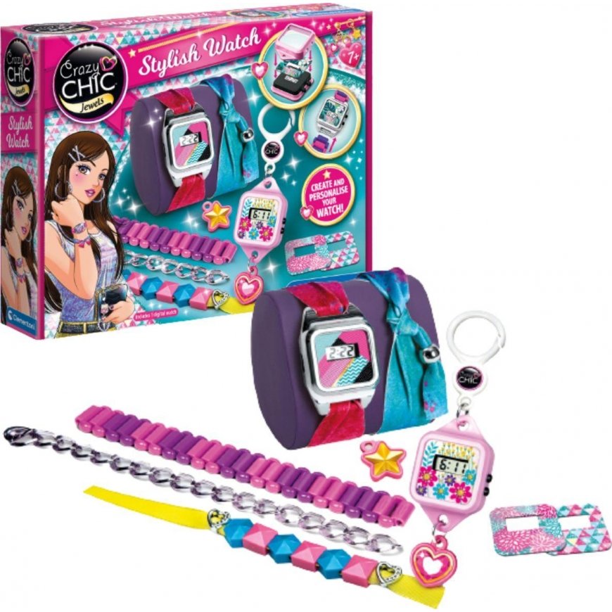 Clementoni Kūrybinis rinkinys Crazy Chic Crazy Watch