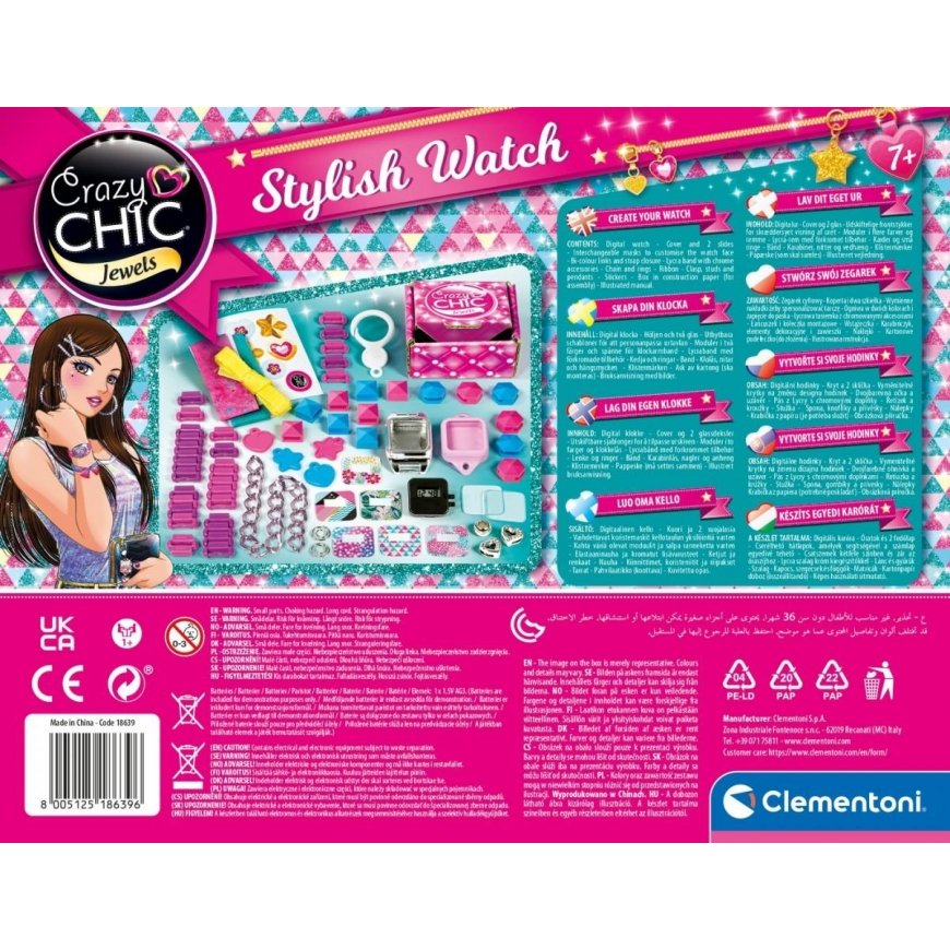 Clementoni Creative Set Crazy Chic Crazy Watch – 2