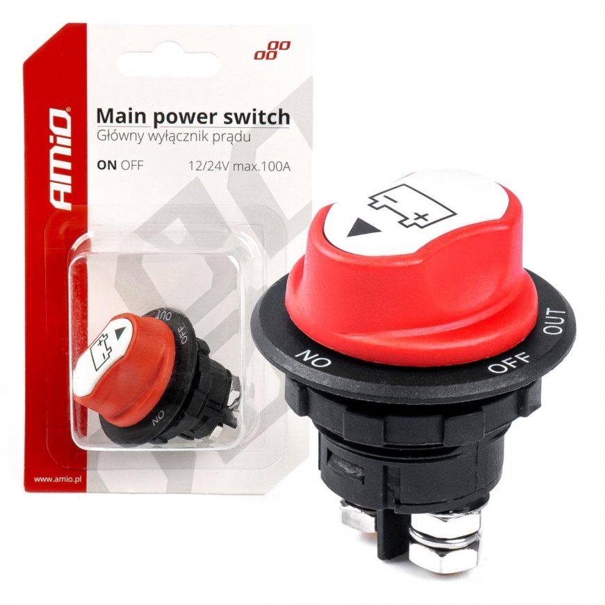 AMiO Hebel power disconnect switch for