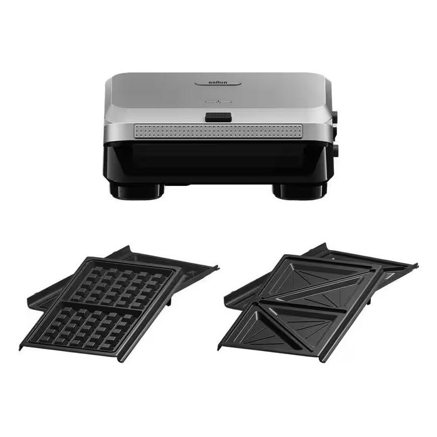 Waffle maker Braun Snack Maker 5 SM5005 silver