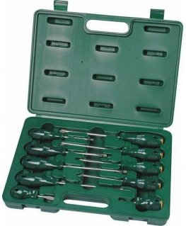 SET OF SATA CAPS 10 el. a suitcase