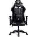 Diablo Chairs Diablo X-Ray 2.0 Normal Size juoda - pilka ergonominė kėdė Diablo Chairs Diablo X-Ray 2.0 Normal Size juoda - pilka ergonominė kėdė