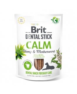 BRIT Dental Stick Calm Hemp & Materwort - suņu gardums - 251 g