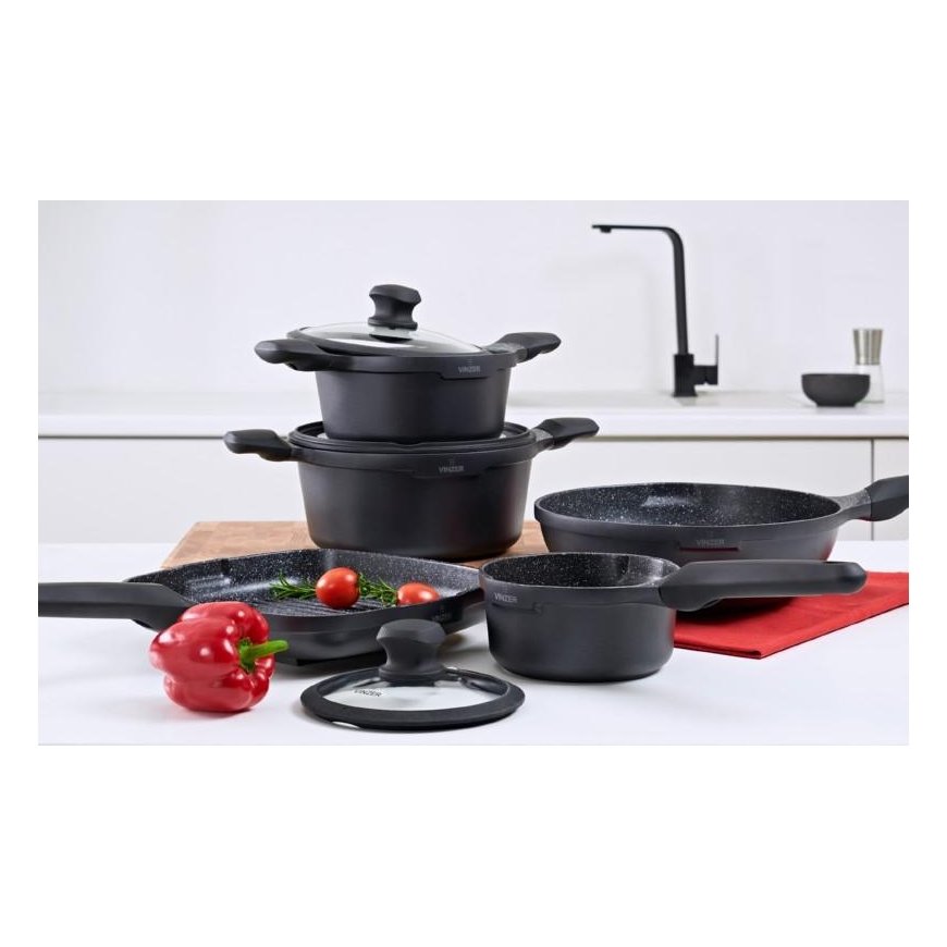 VINZER Induction pot with lid Ø20cm VNZ50427 – 4
