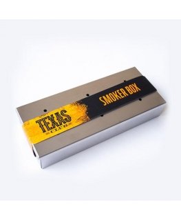 Texas Club Stainless Steel Smoking Box