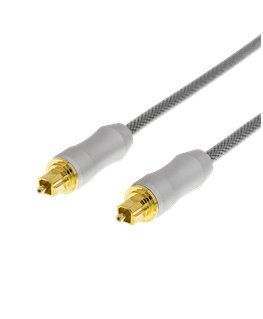 Deltaco 00190002 audio cable 2 m TOSLINK Black
