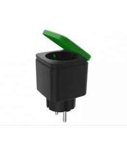 Tuya PE01E remote control socket with power consumption measurement, IP44