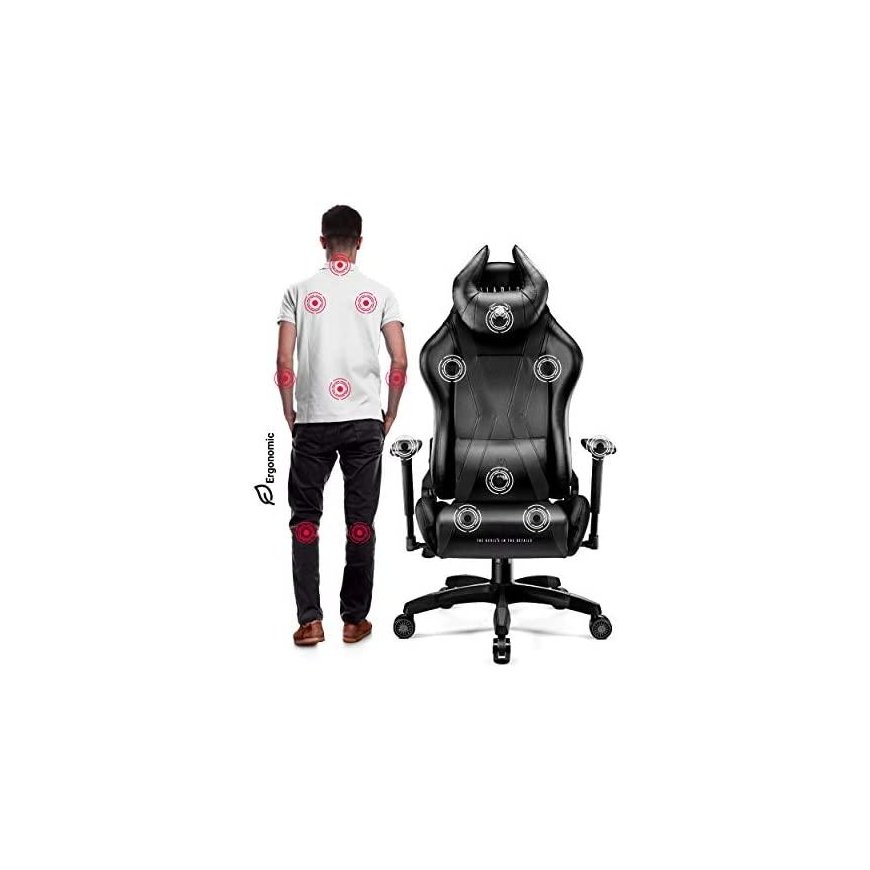 Žaidimų kėdė Diablo X-Horn 2.0 Gaming Chair Normal, Juoda – 3