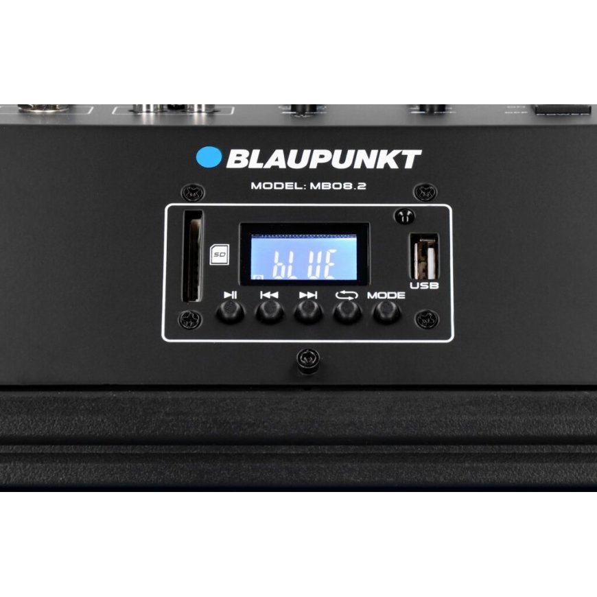 Blaupunkt MB08.2 kõlar 1 kõlar Must, Sinine Juhtmevaba 600 W – 4