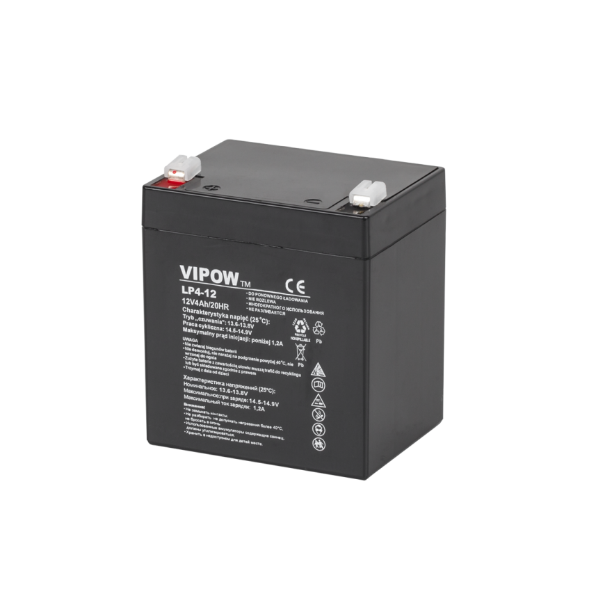 VIPOW Lead battery VIPOW 12V 4