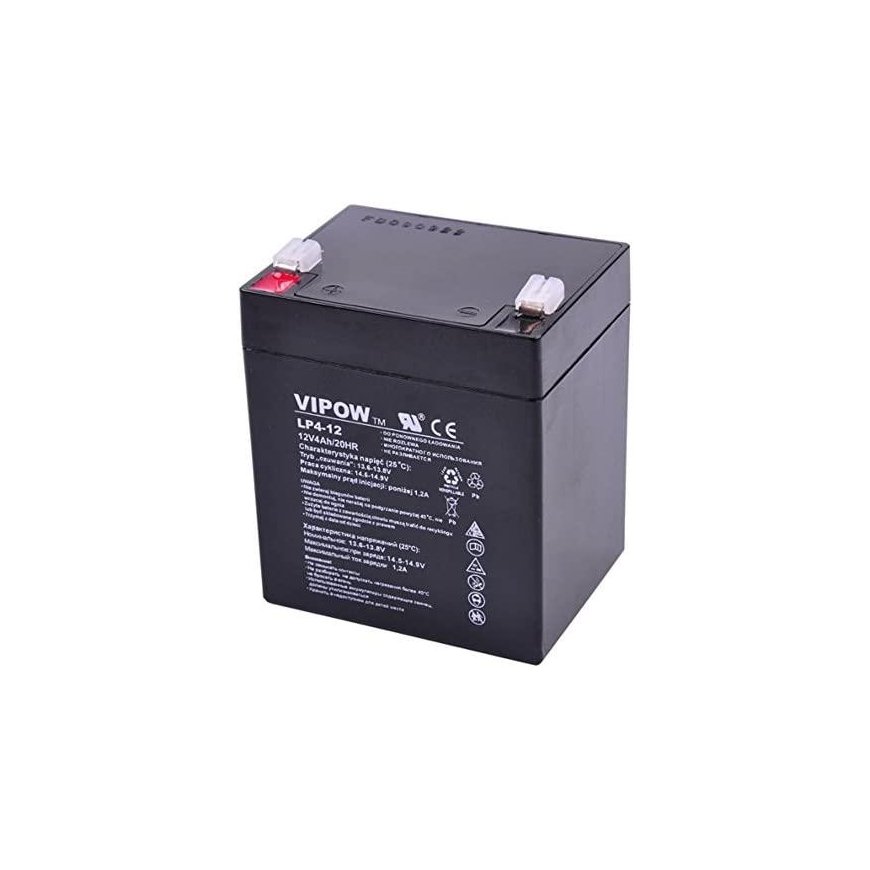 Lead battery VIPOW 12V 4.0Ah – 2