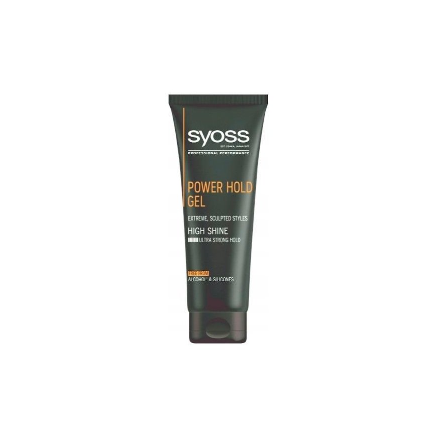 Syoss SYOSS MEN POWER HOLD PLAUKŲ GELIS 250 ML
