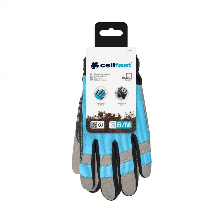 Cellfast C.ERGO Tool gloves 8/M C92-012 - 92-012 – 4