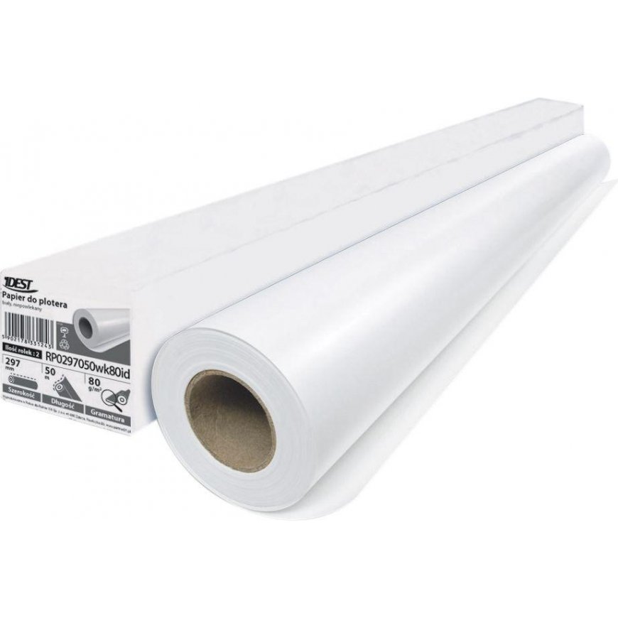 Emerson Ruloninis popierius ploteriams 420mm x 50m, 80g, šerdis 50mm.