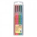 Marvy Uchida MARVY stylish pens with a thin tip "Le Pen" Bright, 4 colors Marvy Uchida MARVY stylish pens with a thin tip "Le Pen" Bright, 4 colors