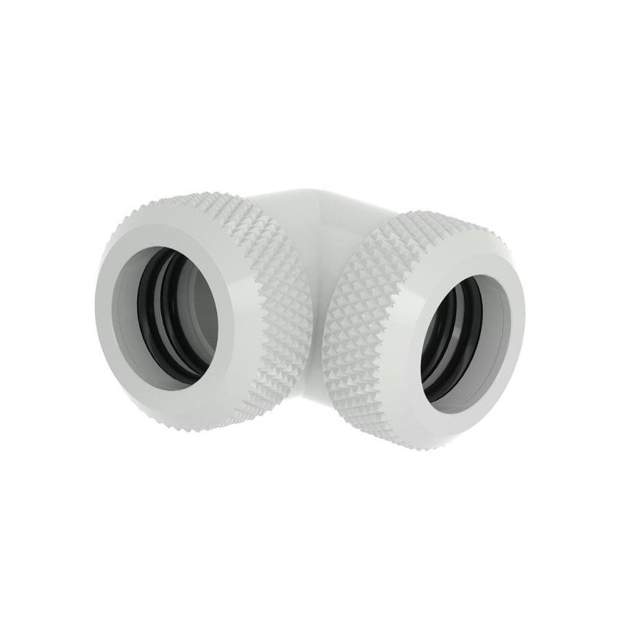 Barrow Multi-Link Adapter 90 Grad 12mm AD auf 12mm AD Hardtube - white