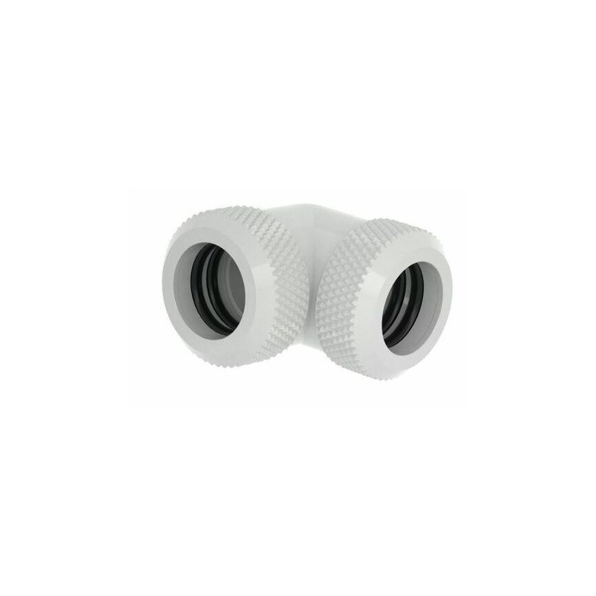 Barrow Multi-Link Adapter 90 Grad 12mm AD auf 12mm AD Hardtube - white – 2