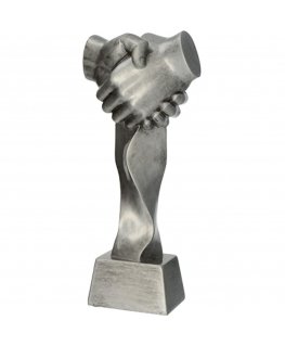Detail Cast figure - handshake