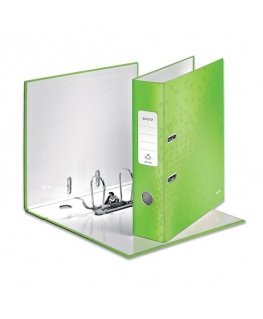 Binder LEITZ WOW 180°, A4, 80mm green sp.