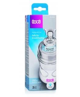 LOVI bottle with wide neck PP Super vent 250ml 21/562
