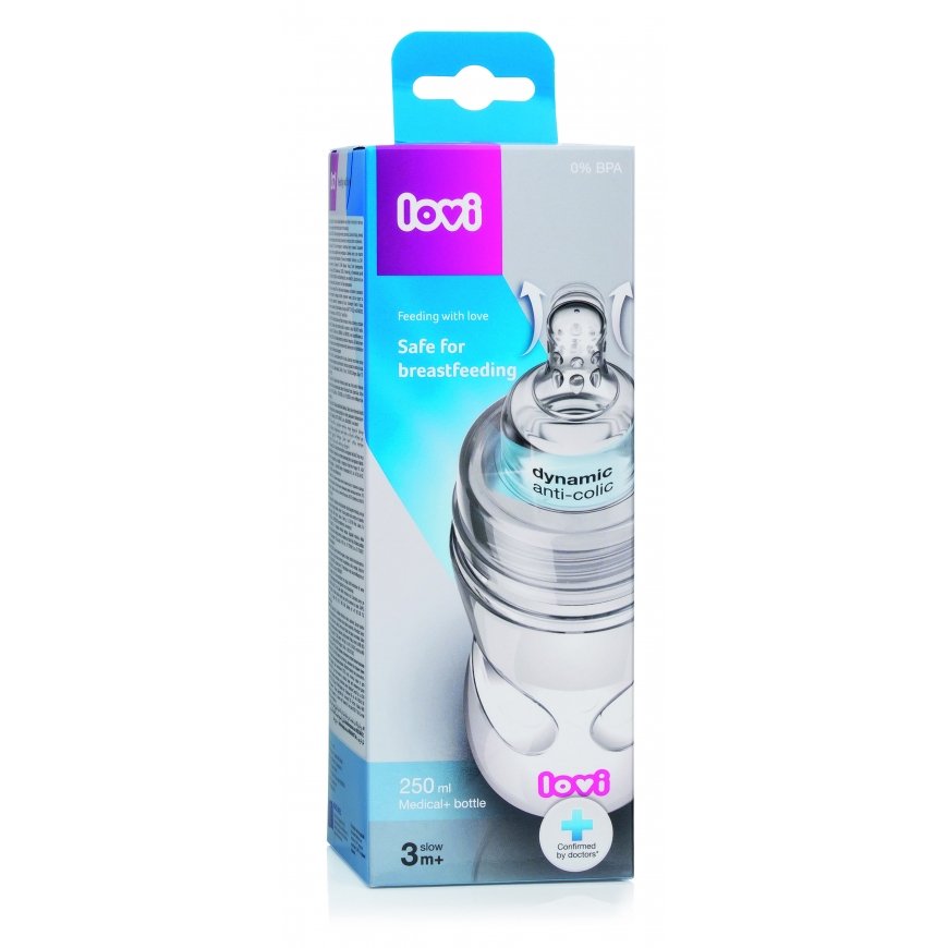 LOVI bottle with wide neck PP