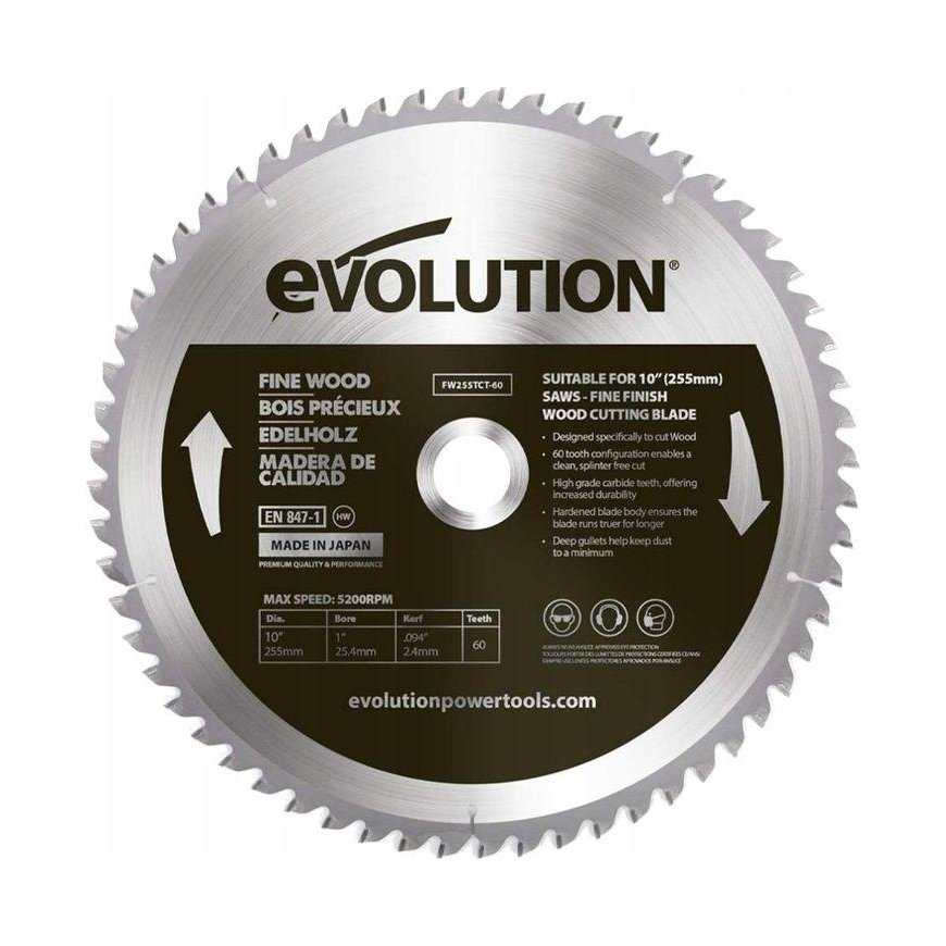 Evolution Widia saw for cutting wood