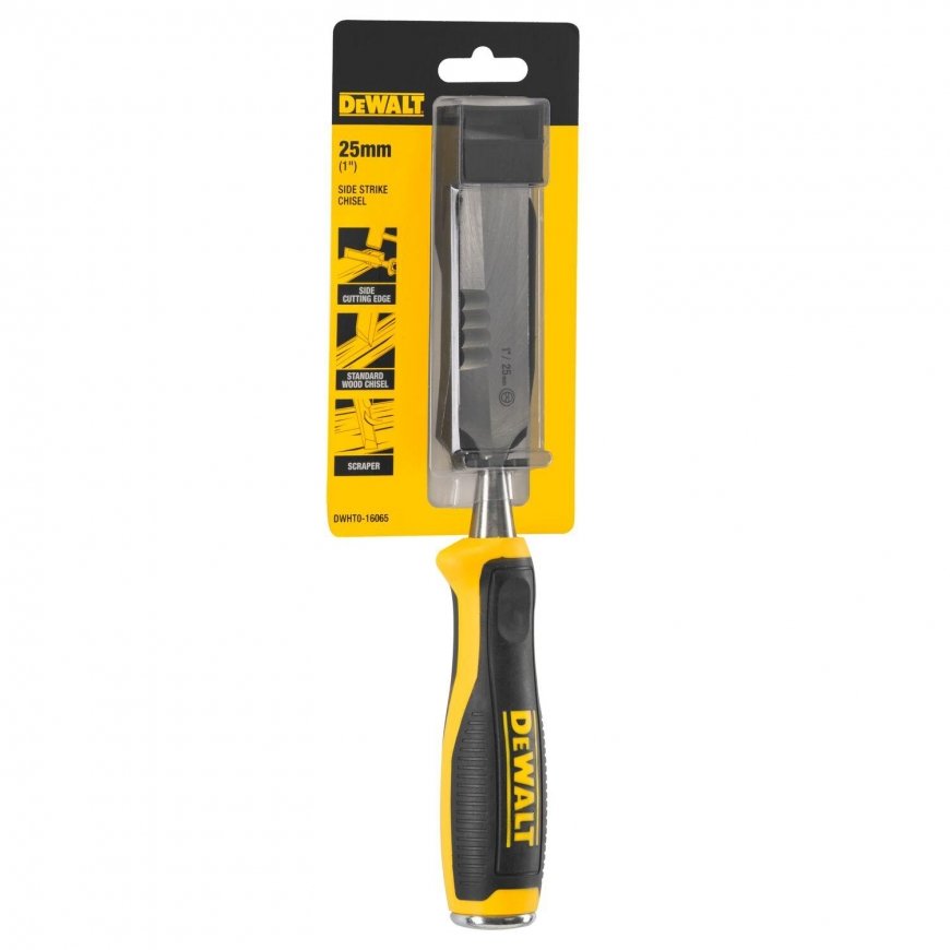 Medinis kaltas su šonine pjovimo briauna, 25 mm DeWalt [DWHT0-16065] – 2