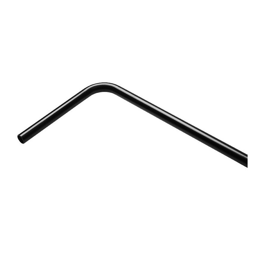 Barrow Kupfer Hardtube, 14/12mm, 90 Grad - 630mm, Black