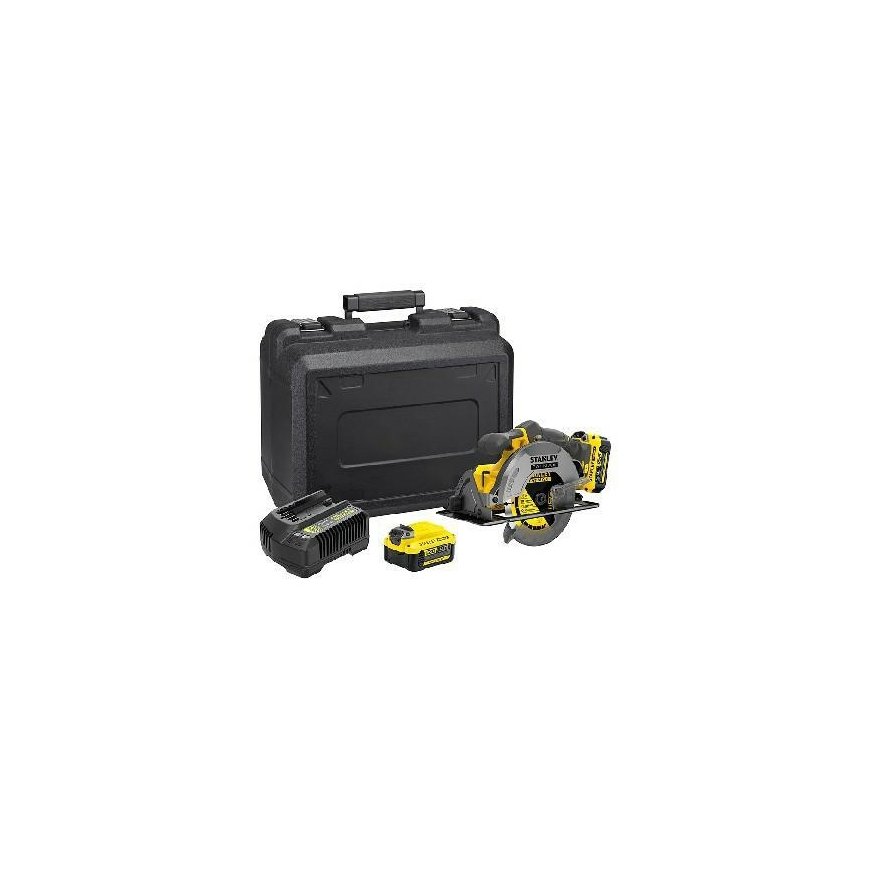 Stanley ST diskinis pjūklas V20 2x4,0Ah SFMCS500M2K