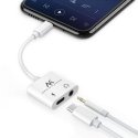 Maclean Cable Adapteris USB Type-C 3,5mm Mini Jack Audio Power Delivery PD 30W Maclean Cable Adapteris USB Type-C 3,5mm Mini Jack Audio Power Delivery PD 30W