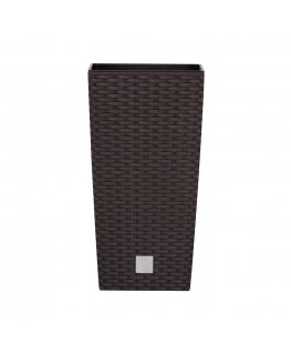 Prosperplast Pot with insert Rato Square DRTS325 umbra