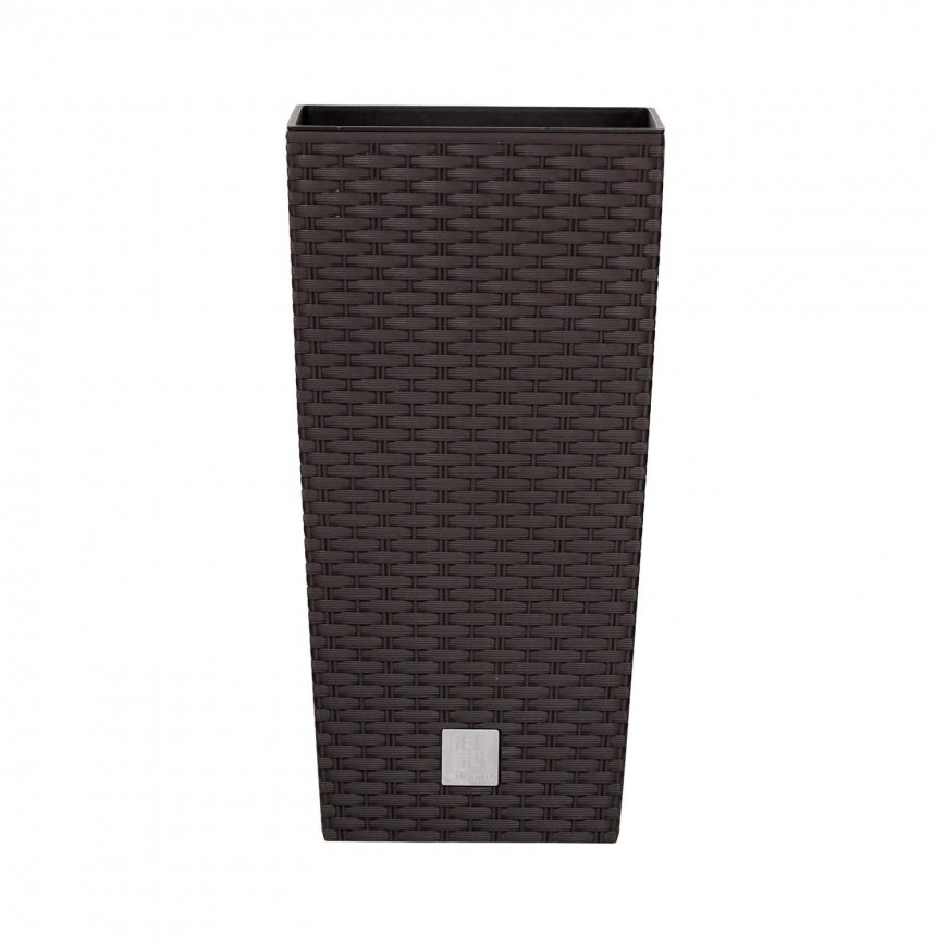 Prosperplast Pot with insert Rato Square DRTS325 umbra