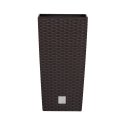 Prosperplast Pot with insert Rato Square DRTS325 umbra