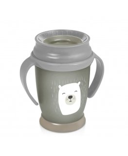 LOVI puodelis su rankenėlėmis 360 JUNIOR BUDDY BEAR, 250 ml, 1/599new