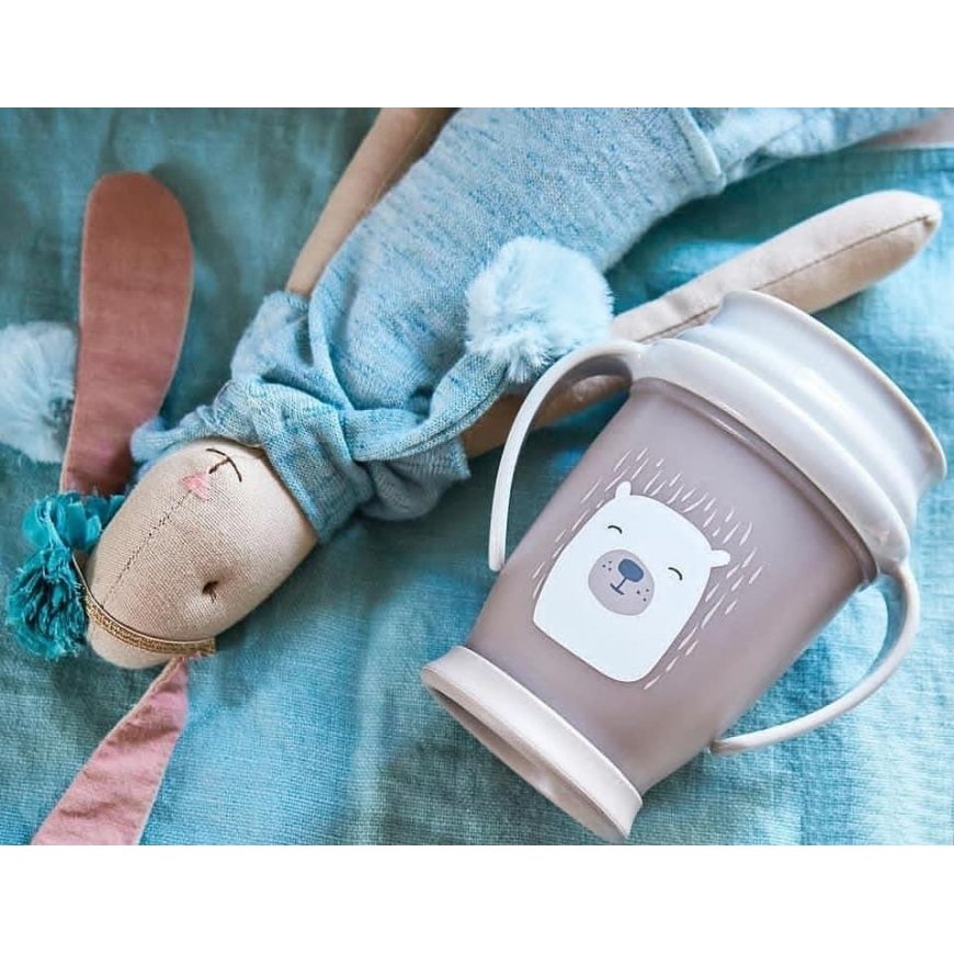 LOVI puodelis su rankenėlėmis 360 JUNIOR BUDDY BEAR, 250 ml, 1/599new – 2