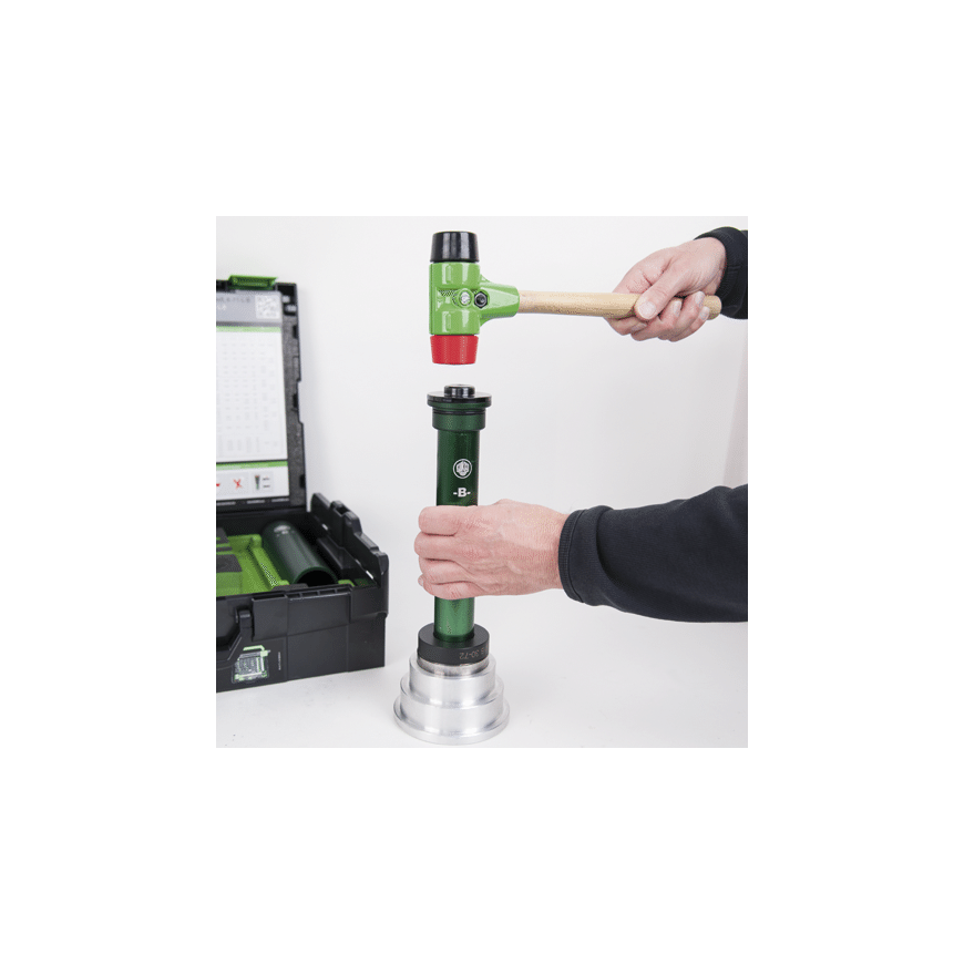 Non-bouncing rubber/plastic hammer KUKKO Selecthor Ø40mm – 2