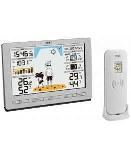 TFA 35.1097.54 silver METEO JACK Wireless Weather Station