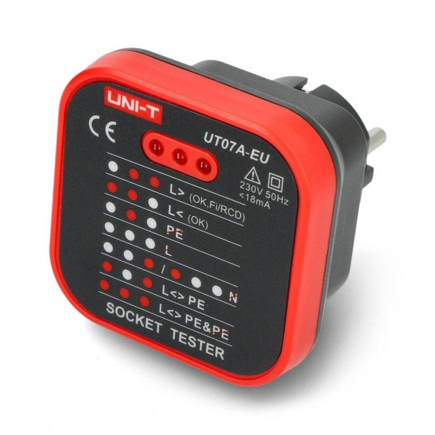 Uni-Trend NETWORK SOCKET TESTER UT-07A-EU UNI-T