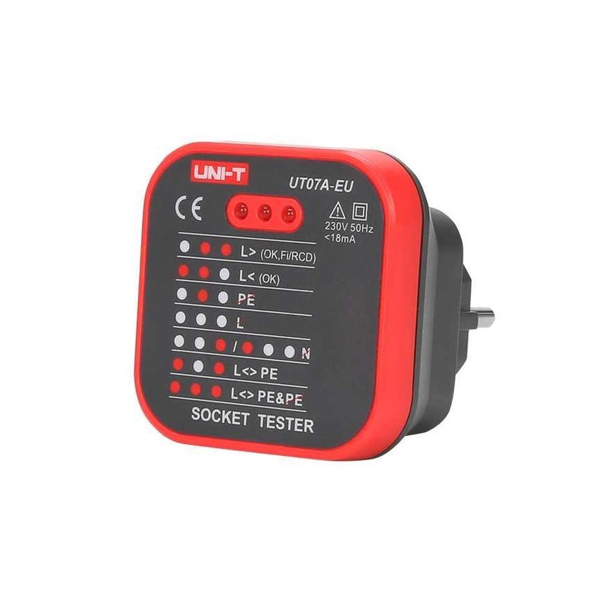 NETWORK SOCKET TESTER UT-07A-EU UNI-T – 4